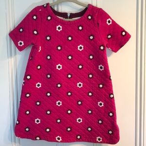 Gymboree dress. Hot pink w/ white flowers. Size 4